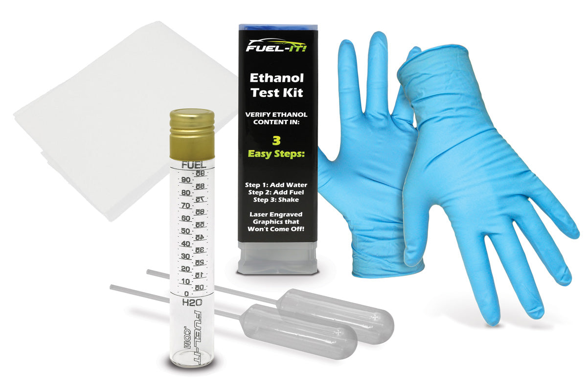  Pro-Series Ethanol Test Kit with 2 Reusable Testers for Ethanol,  E85, Gasoline, Race Gas, Ethanol-Free Fuel Tester : Automotive