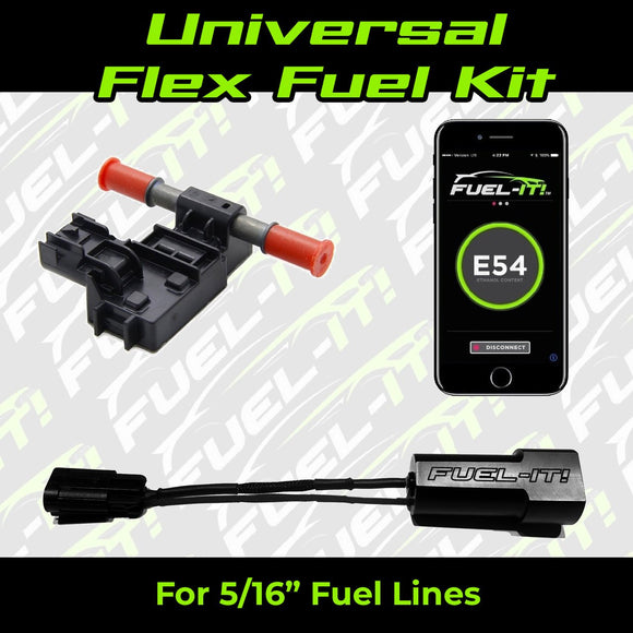 Fuel-It! Universal Bluetooth DIY FLEX FUEL Kit for 5/16