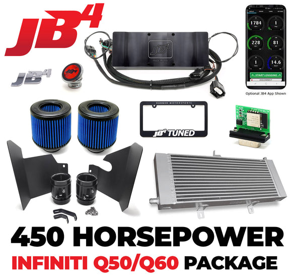 450 Horsepower Infiniti Q50/Q60 Package***Intakes Backordered est to ship end of Nov***
