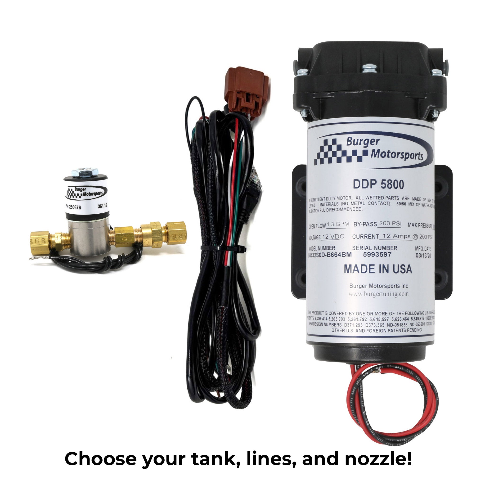 BMS Water Methanol Injection Kit