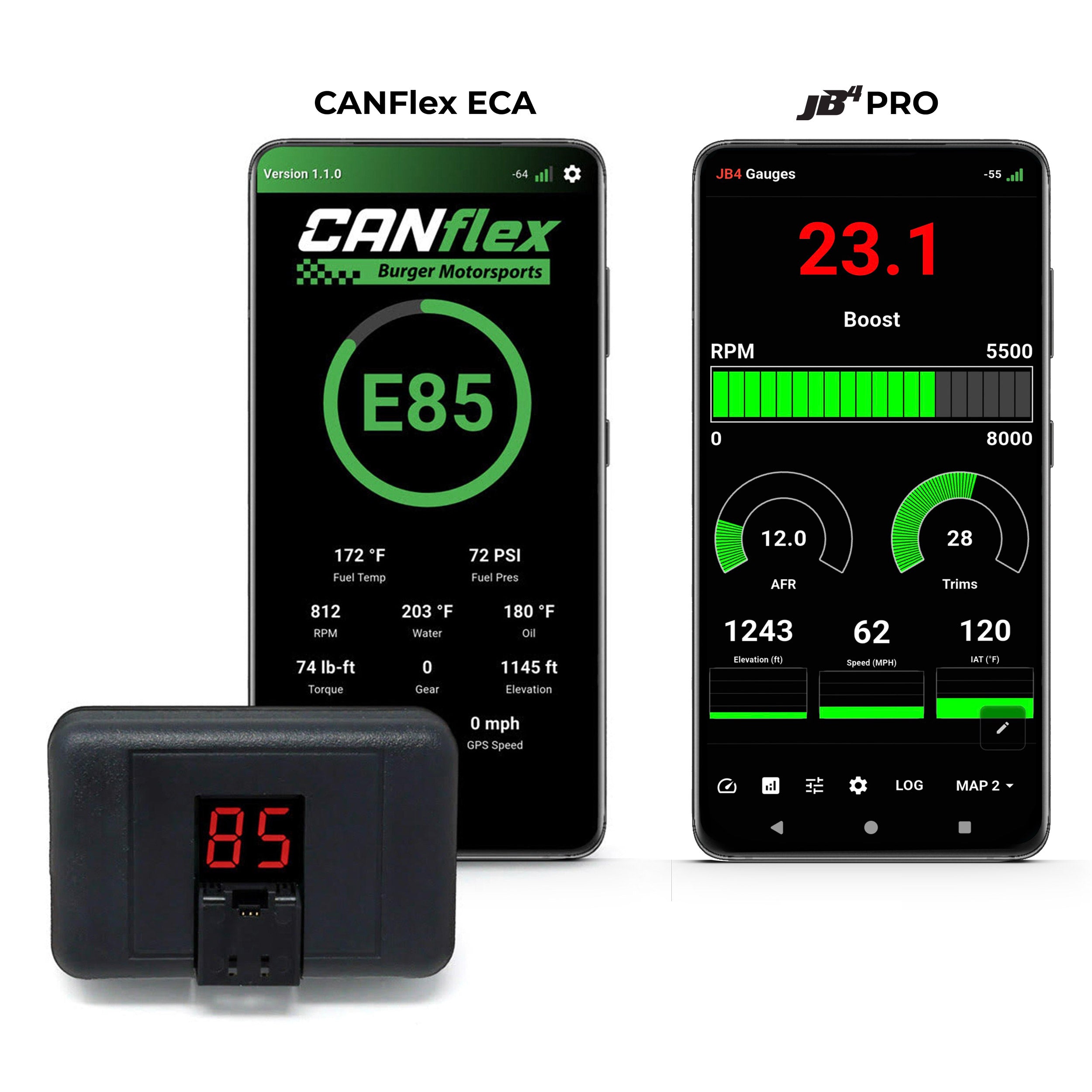BMW S58 Hi Flow CANflex PNP Flex Fuel (E85) Monitoring Kit