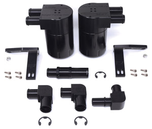 BMS Dual Oil Catch Cans System for Ford F150/Raptor - Burger Motorsports