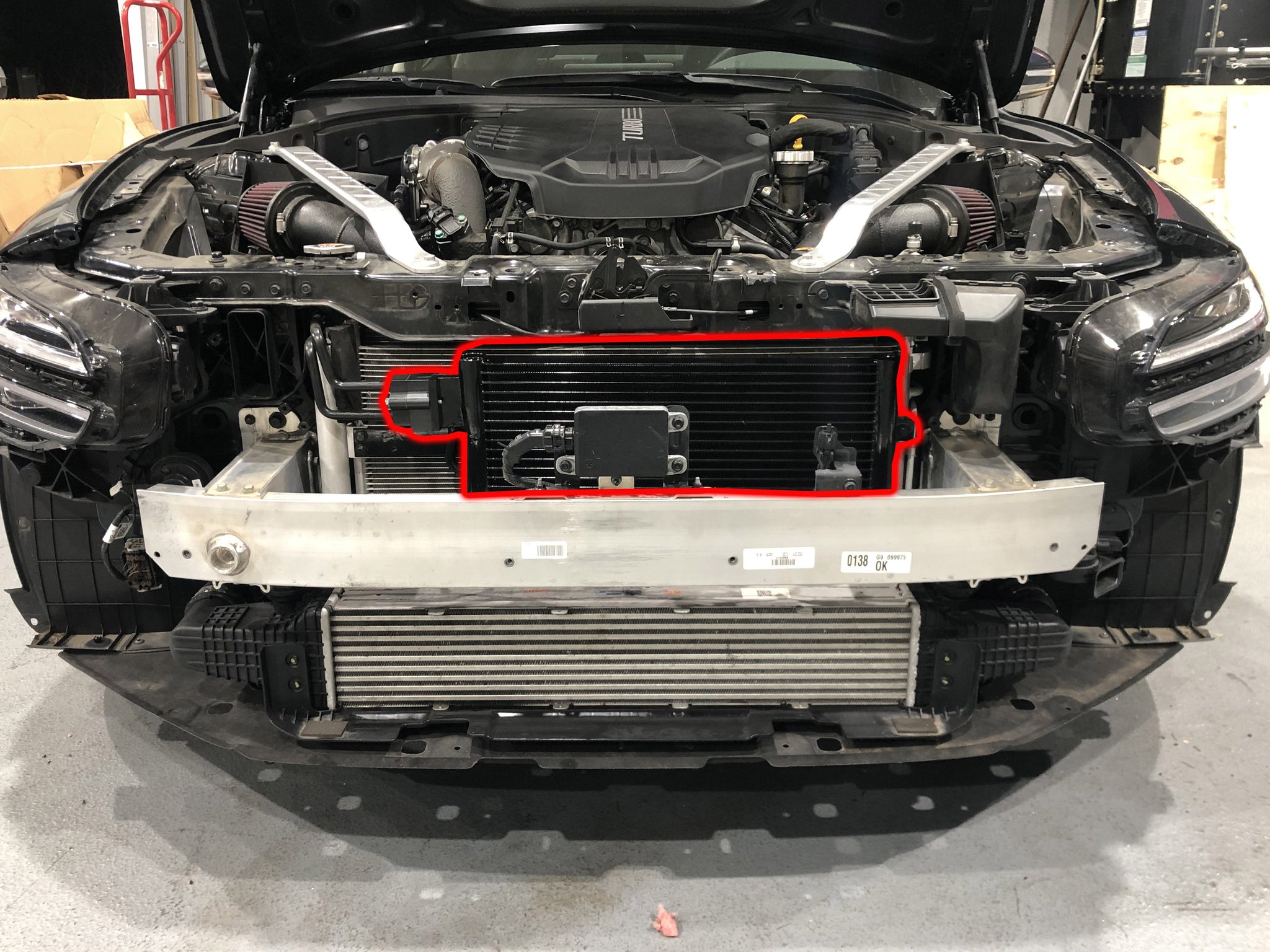 Transmision Radiator Genesis G70 Kia Stinger Trans Transmission Cooler