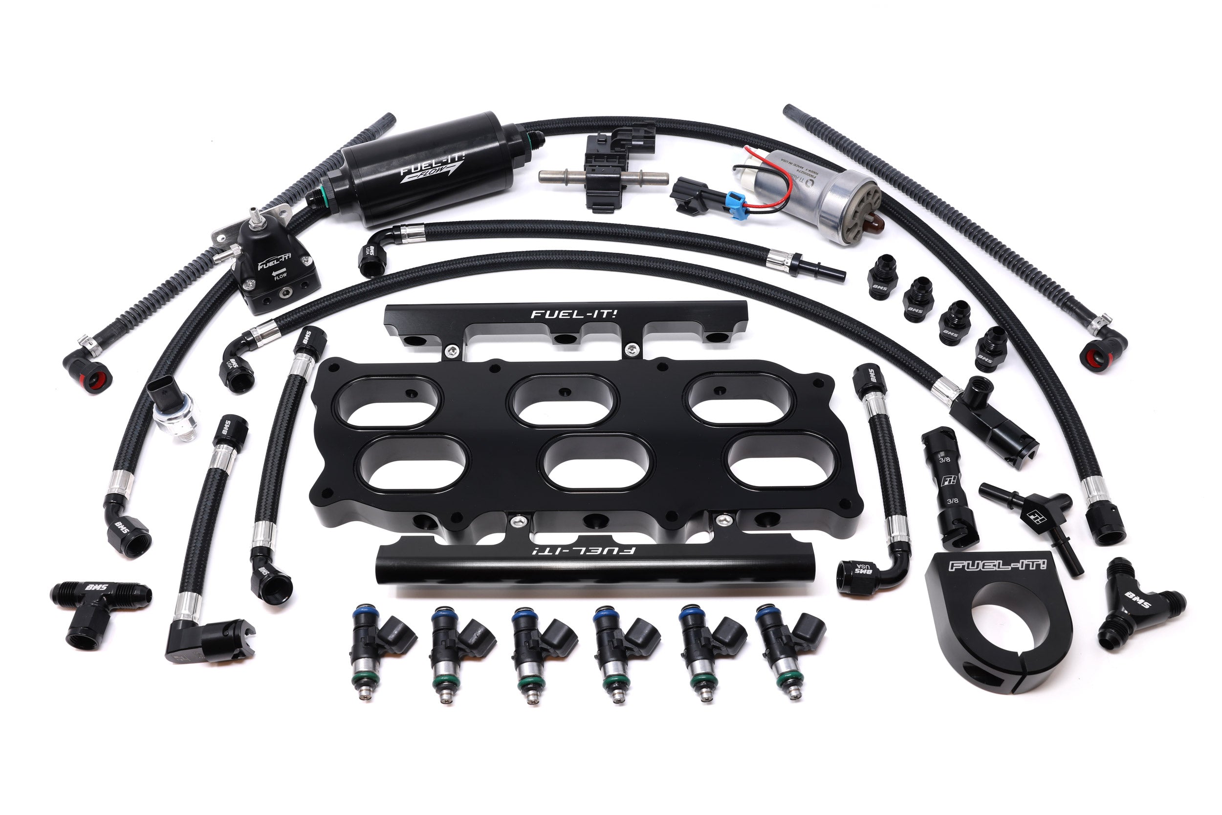 Fuel-It! KIA Stinger / Genesis G70 G90 3.3L Port Injection KIt with Ethanol Content Analyzer