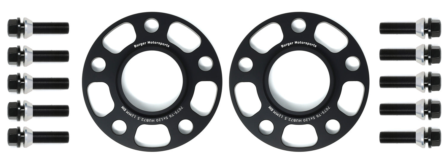 LIGHTWEIGHT F Chassis BMW Wheel Spacers w/10 Bolts