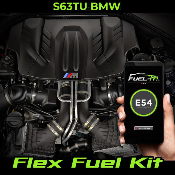 BMW M5 M6 M8 X5M X6M Bluetooth Flex Fuel Kit for the F1X, F9X, and G06 with S63TU motor