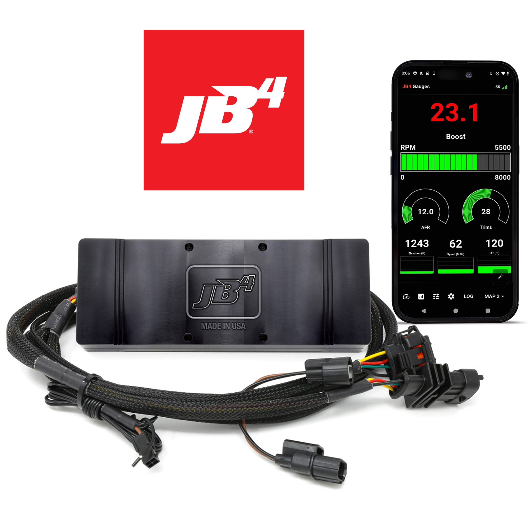 JB4 Performance Tuner for 2014+ Volvo S50/S60/S90 T5/T6 Turbo Engines BETA