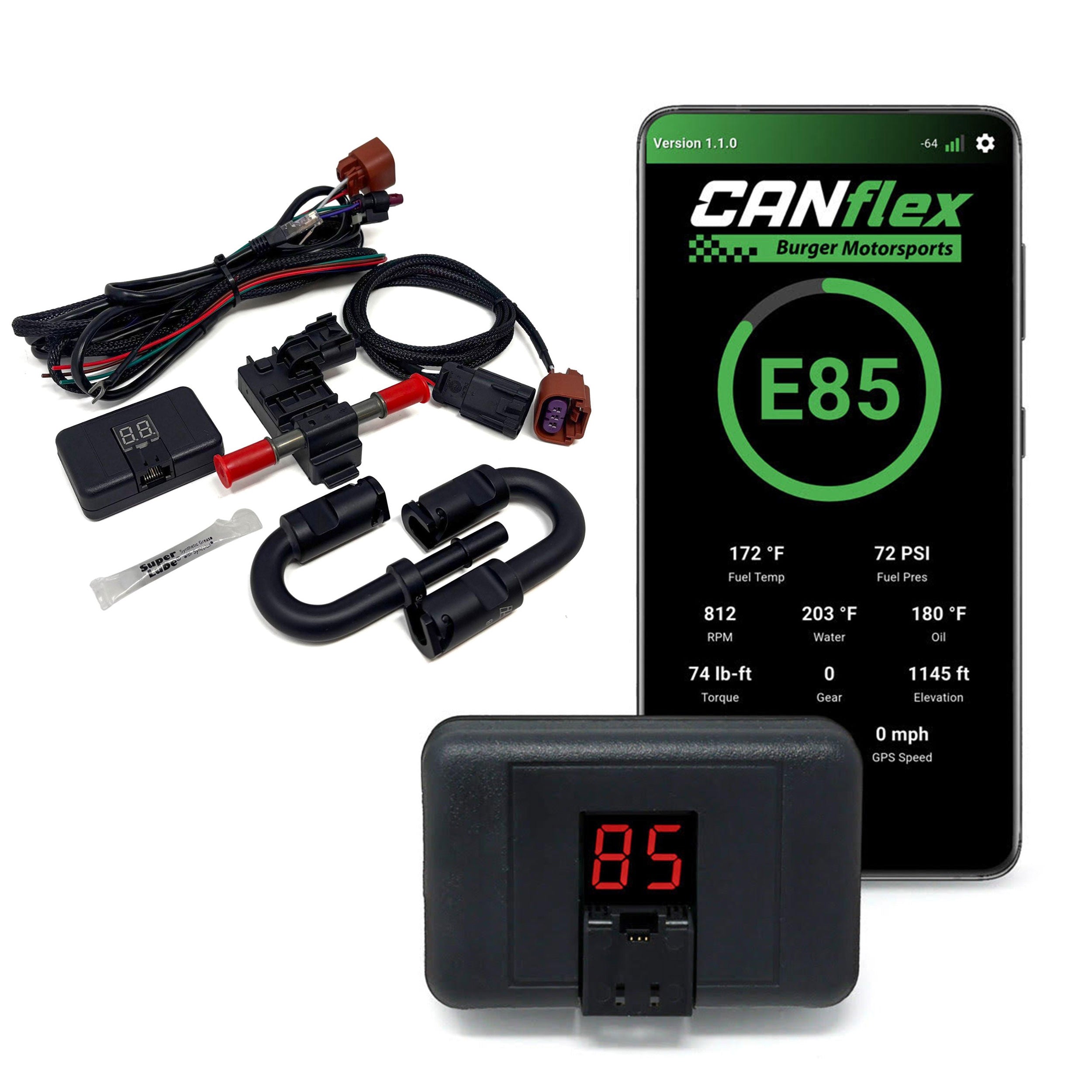 CANFlex Flex Fuel Ethanol Content Sensor for E85 Fuel Monitoring 2025+ RAM 1500 3.0L Hurricane