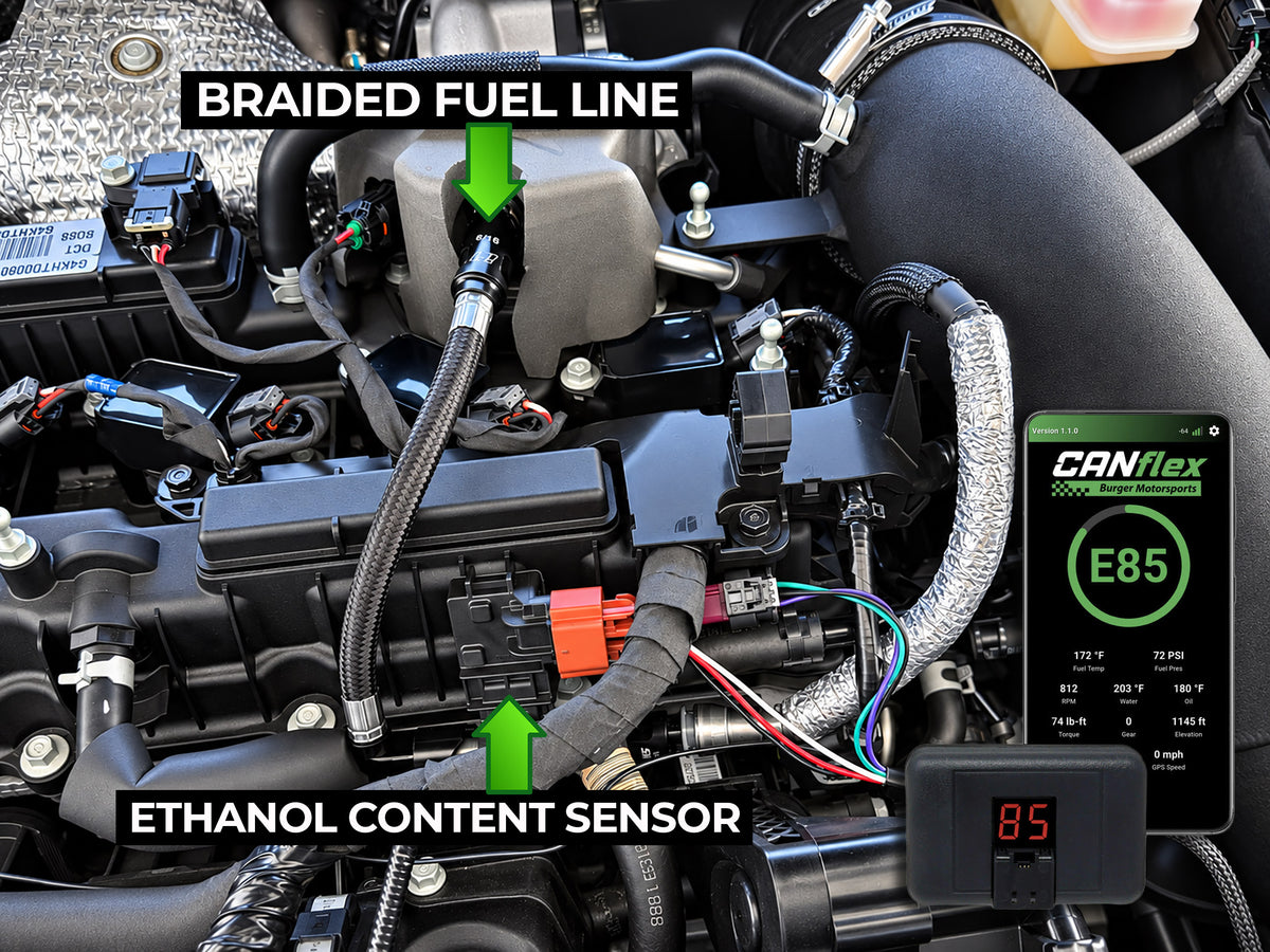 Hyundai Elantra/Veloster N 2.0T CANFlex Flex Fuel Ethanol Content Sensor for E85 Fuel Monitoring