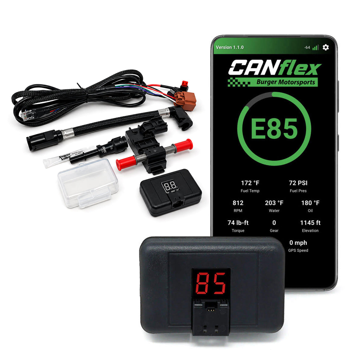 Hyundai Elantra N 2.0T CANFlex Flex Fuel Ethanol Content Sensor for E85 Fuel Monitoring