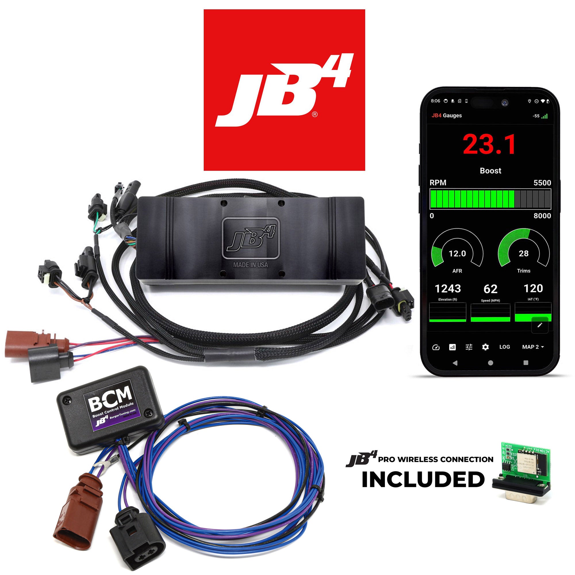BGM ターニングポイント JB1/JB4 Group 9: JB4 Tuner for Audi 8V2 RS3 & TT RS – Burger