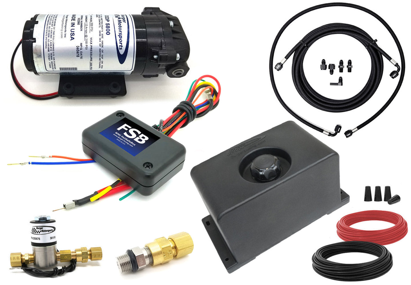 Water Methanol Injection Kits – Burger Motorsports Inc