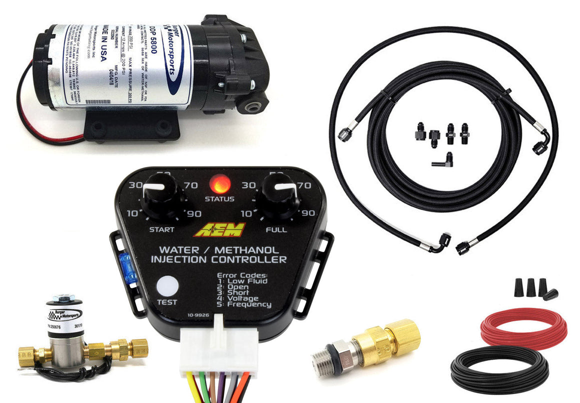 BMS StandAlone Universal Water/Methanol Injection (WMI) Kit with AEM ...