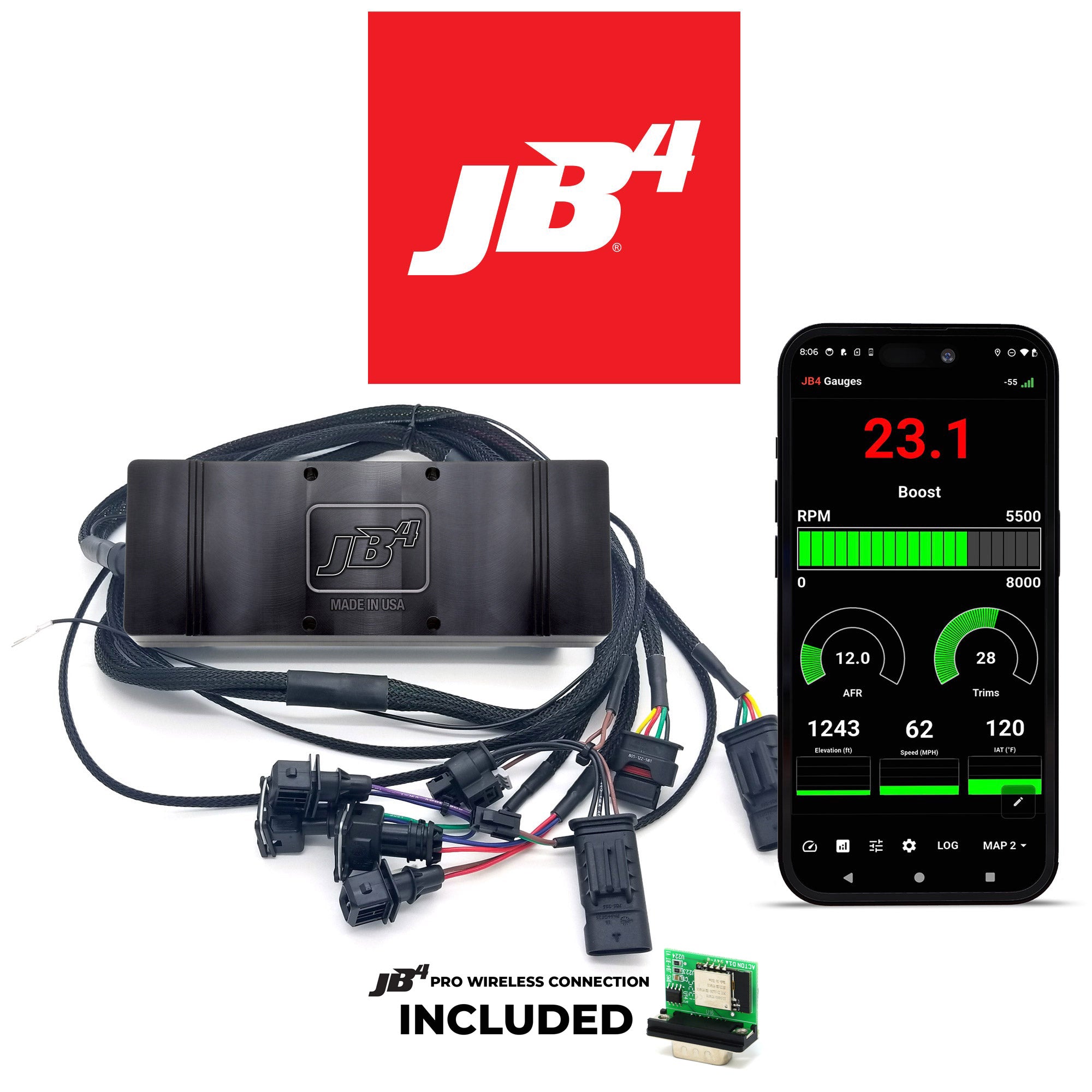 s63tu JB4 Tuner for BMW M5/M6/X5M/X6M w/ OBDII & Integrated BCM