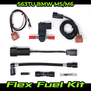 BMW M5 M6 M8 X5M X6M Bluetooth Flex Fuel Kit for the F1X, F9X, and G06 with S63TU motor