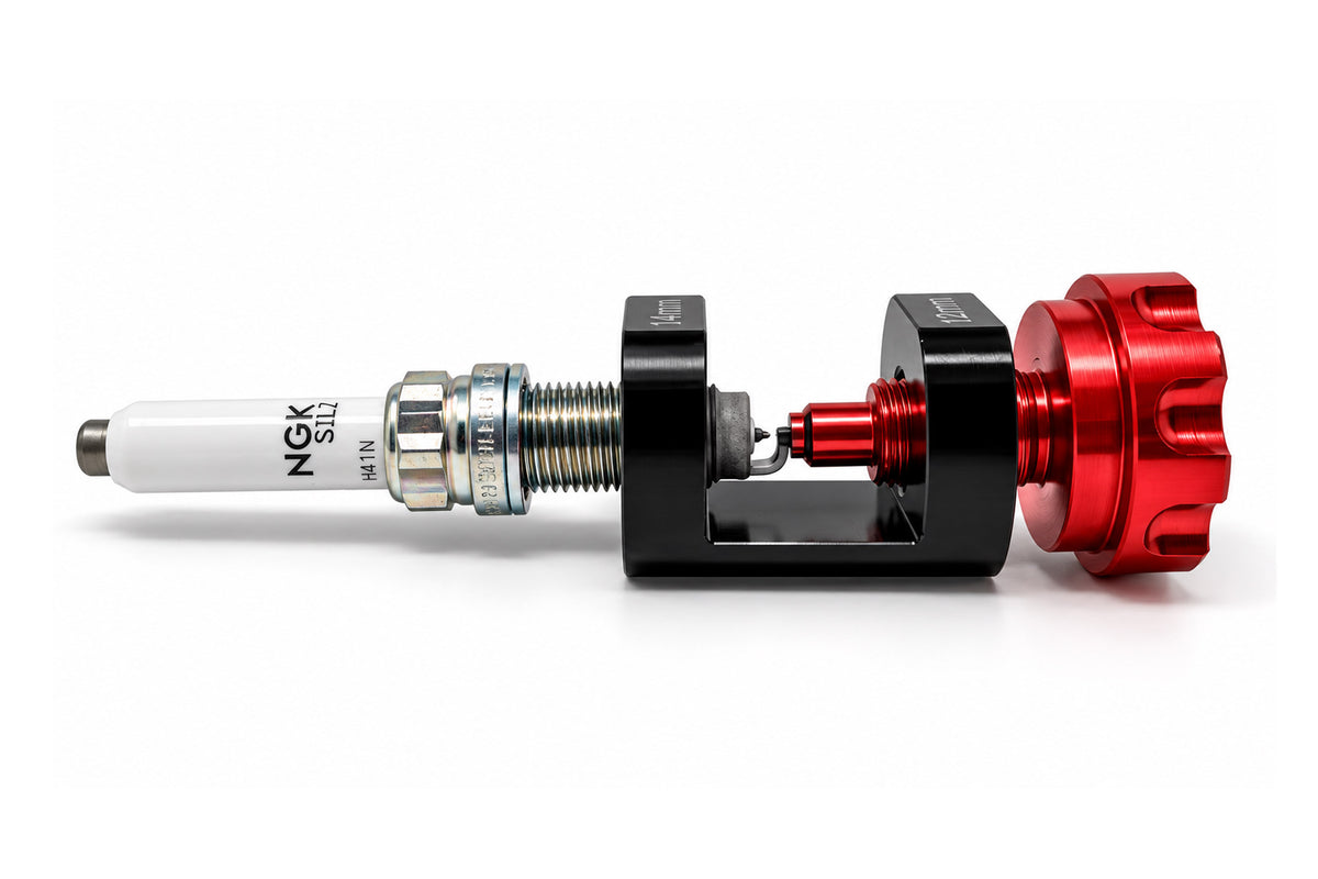 BMS Billet Spark Plug Gapper Combo Tool (12/14mm)