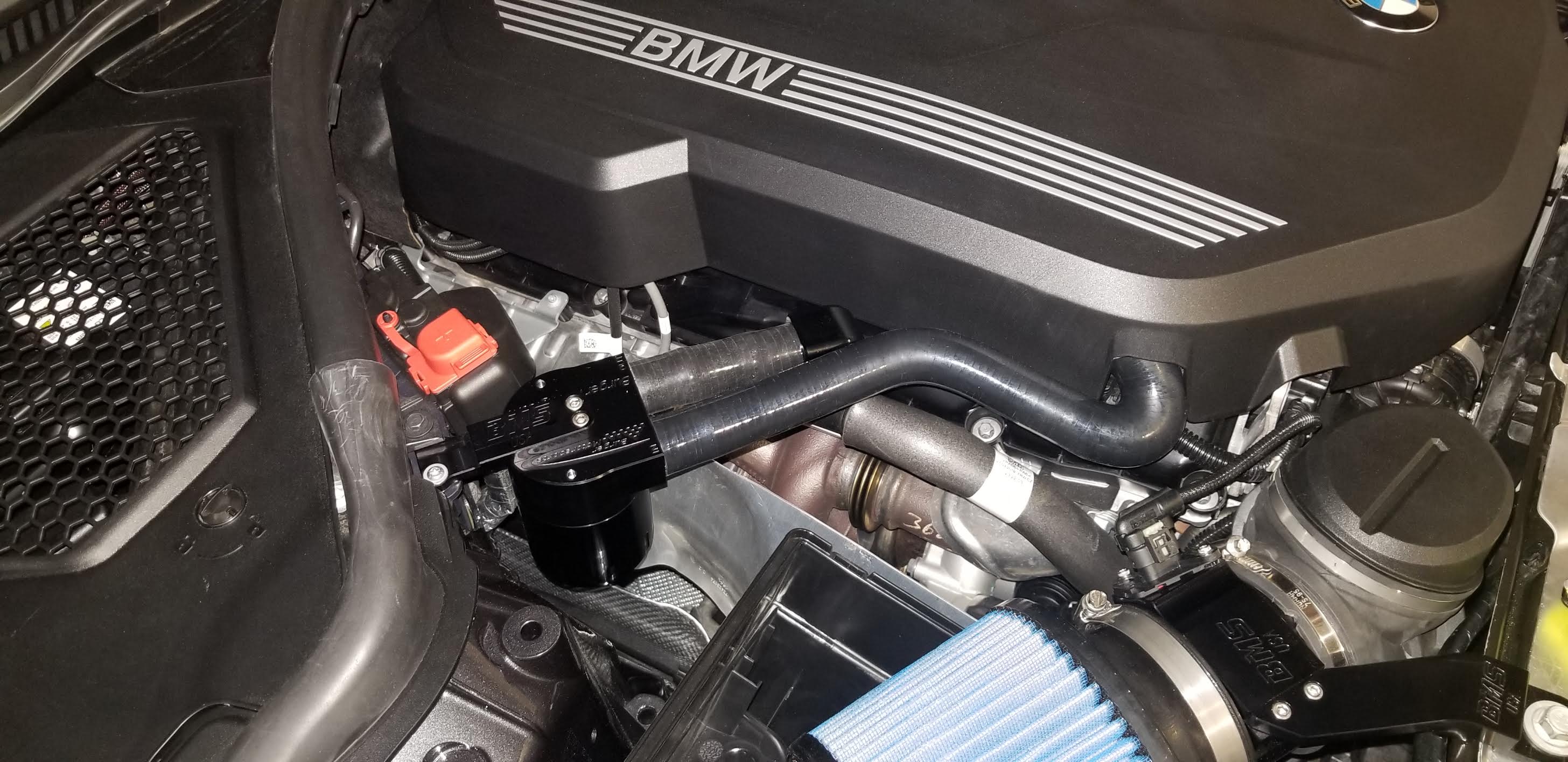 BMS Oil Catch Can for G Chassis Gen 2 B58 BMW M240 M340 M440