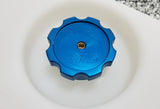 Billet water injection tank cap with safety check valve - Burger Motorsports 