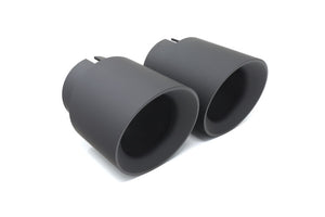 BMS 3.7" Billet Exhaust Tips for F10 BMW 535 (Pair) - Burger Motorsports 