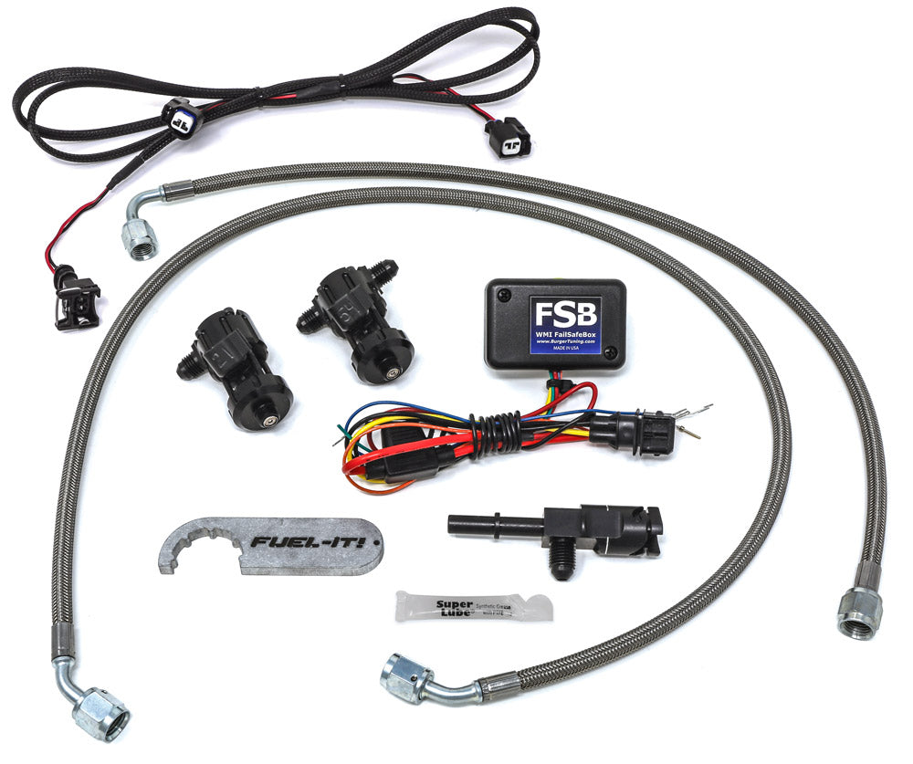 N63tu Direct Injection Fuel-It S63TU/N63TU (CPI) Charge Pipe Injection Kit - Burger Motorsports