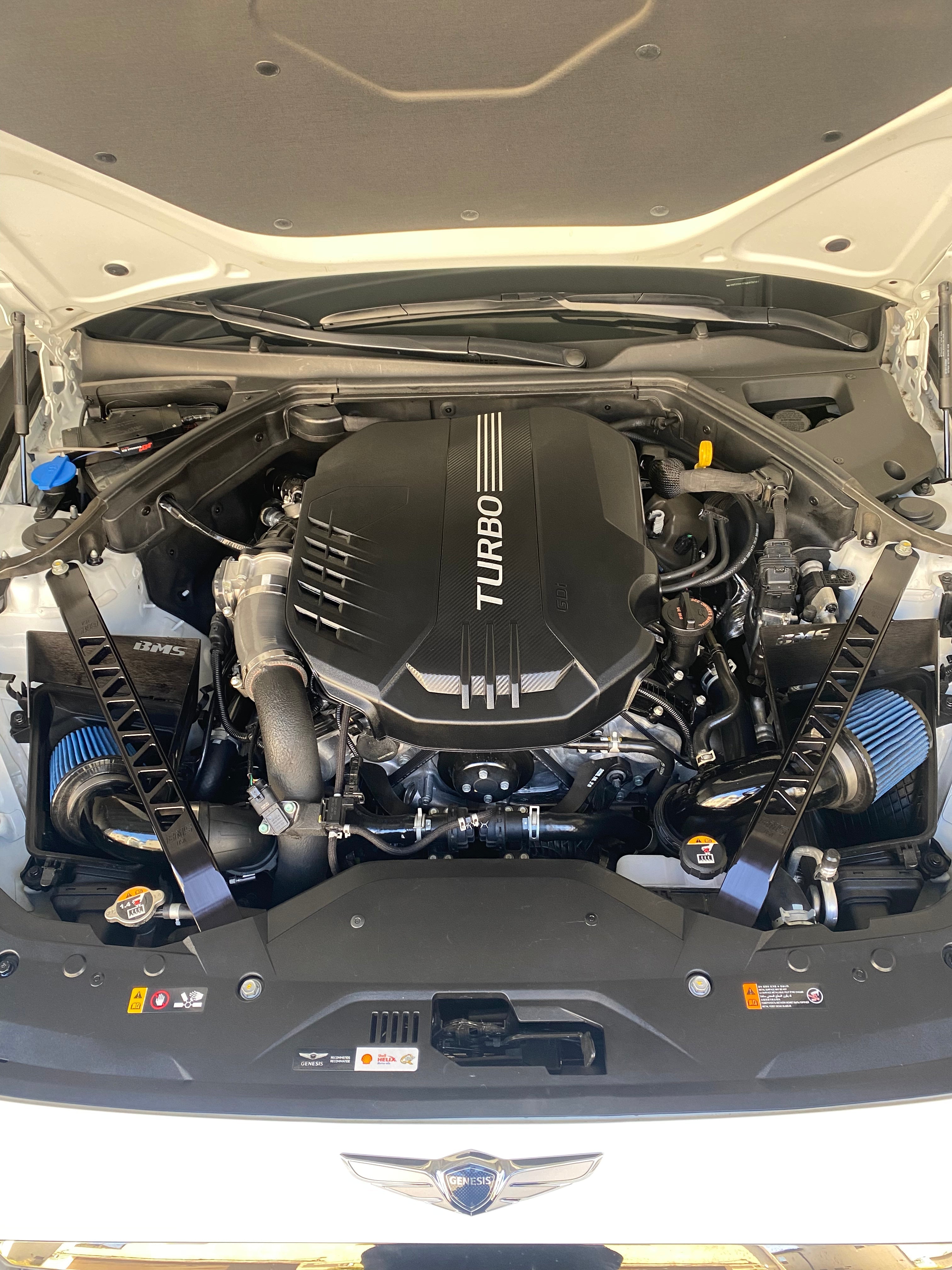 Genesis G70 Strut Brace Upgrades Interior Mods Modifications performance parts 3.3t 2.0t accessories