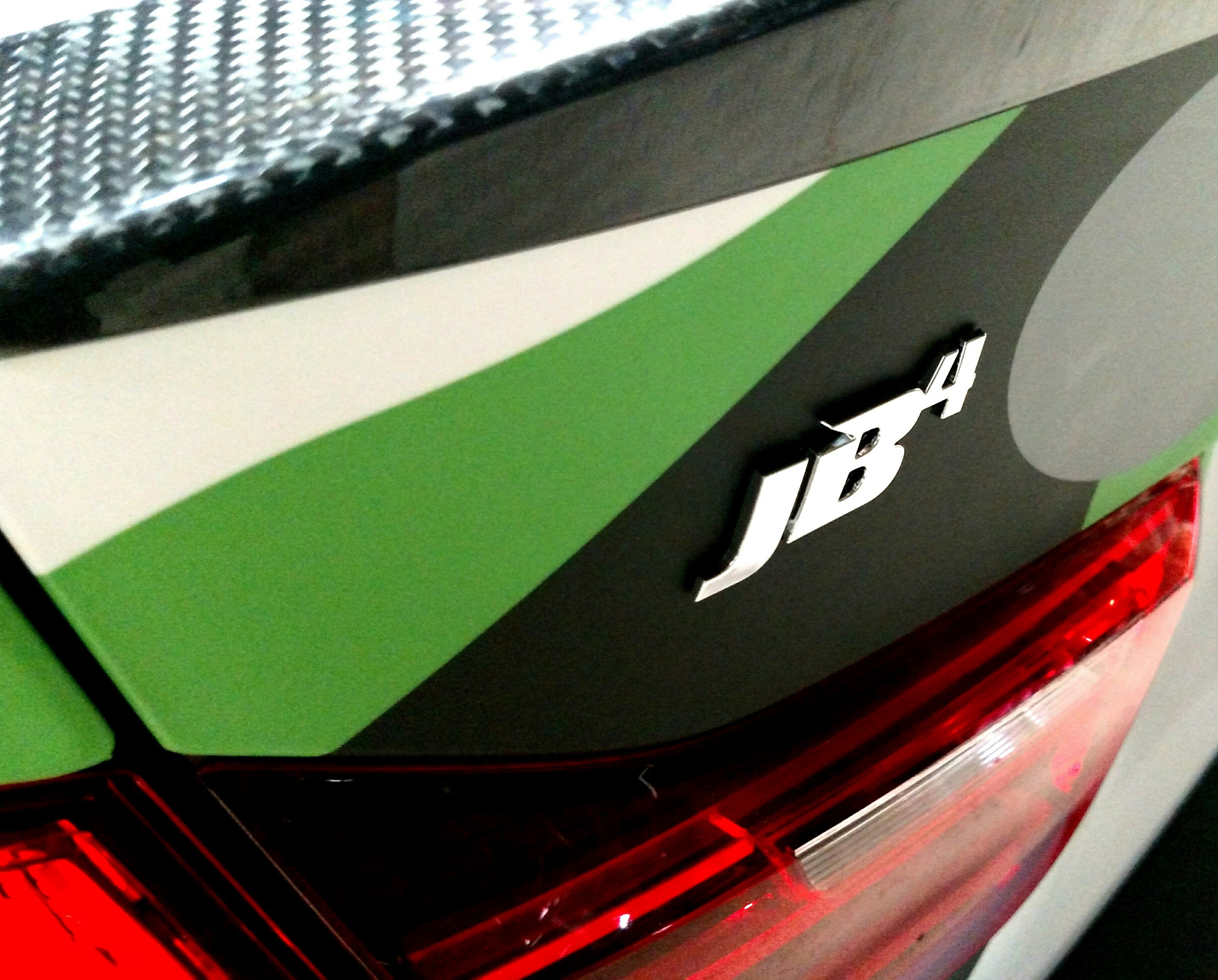 Official JB4® Car Emblem/Badge - Burger Motorsports 