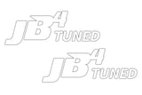 JB4 Tuned Stickers (TWO PACK)