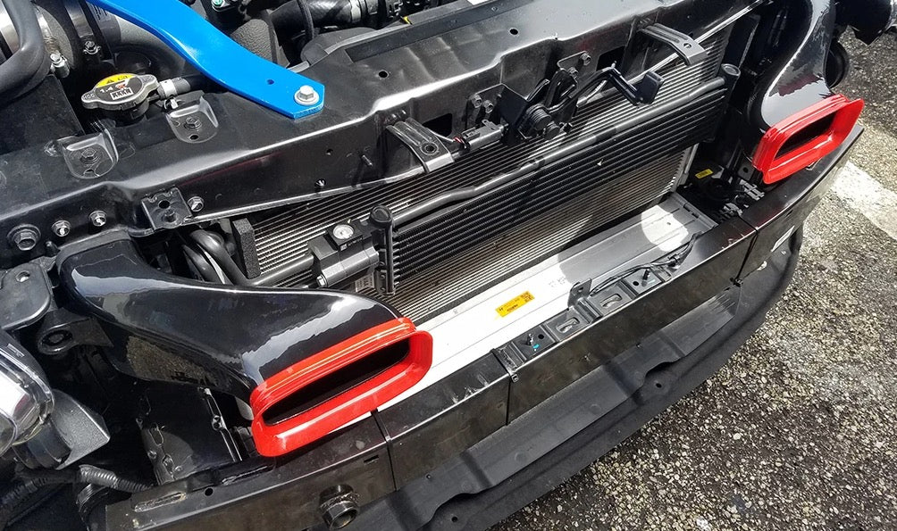 Velossa Tech Dual BIG MOUTH Ram Air Intake Snorkels for Kia Stinger 3.3T