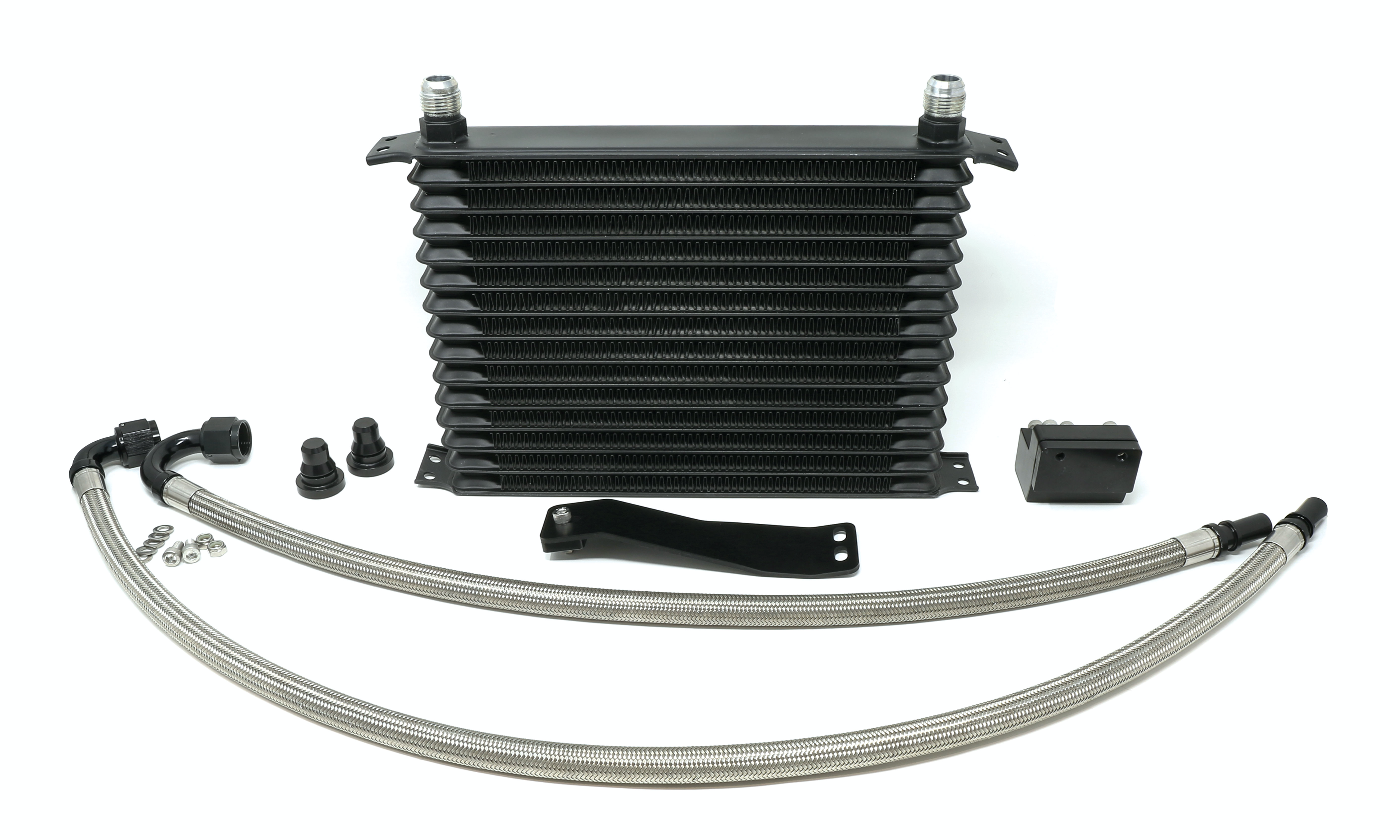 BMS E Chassis N54/N55 BMW Transmission Cooler - Burger Motorsports 