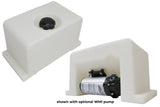 2 gallon water methanol injection tanks tank with integrated pump pumps mount