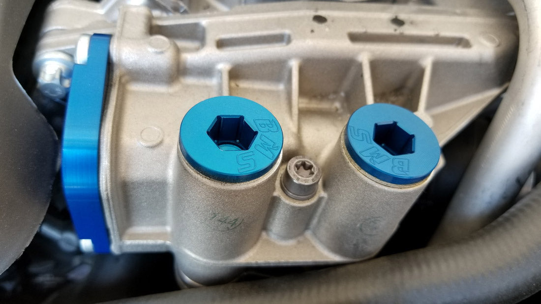 N54 N55 S55 Billet Oil Thermostat Accessories - Burger Motorsports 