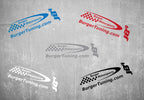 Burger Motorsports Logo Sticker Sheet (TWO PACK) - Burger Motorsports 