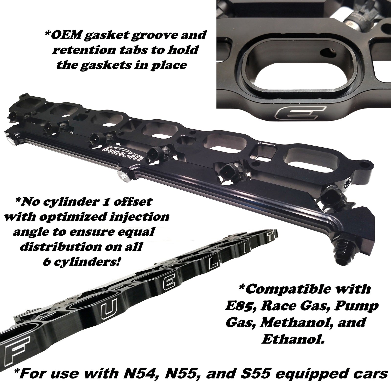 FUEL-IT! Port Injection Kit for N54 BMW – Burger Motorsports Inc