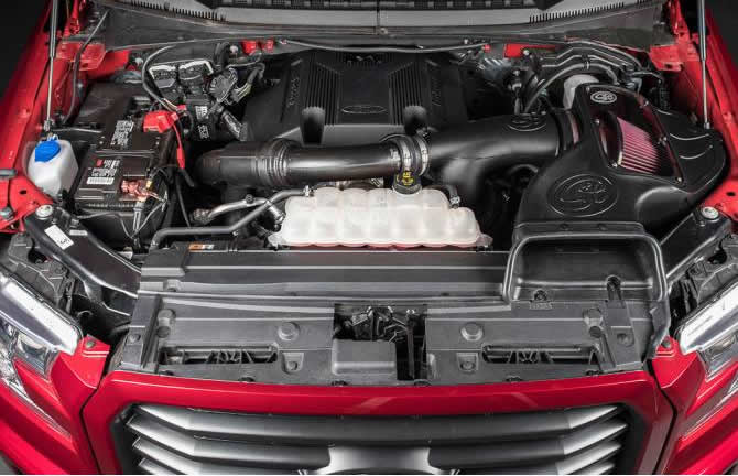 Ford F150/Raptor Cold Air Intake w/ Oiled Cleanable Filter – Burger ...