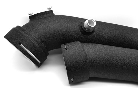 BMS F30 N55 Replacement Aluminum Chargepipe - Burger Motorsports 