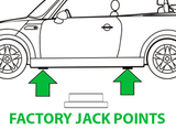 Pinch Weld Floor Jack Pad Adapter - Burger Motorsports 