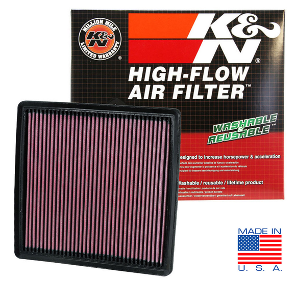 K&N 33-2385 - Drop-In Performance Air Filter - Burger Motorsports 