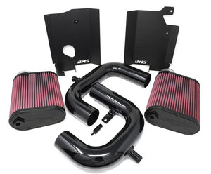 BMS C63 AMG Dual Intakes, Filters and Mounting Hardware - Burger Motorsports 