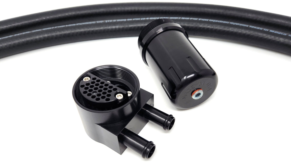 Toyota Tundra Toyota Sequoia Oil Catch Can Oil separator burger tuning BMS burger Motorsports